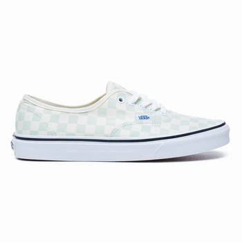 Damske Tenisky Vans Checkerboard Authentic Biele VA65WFELN